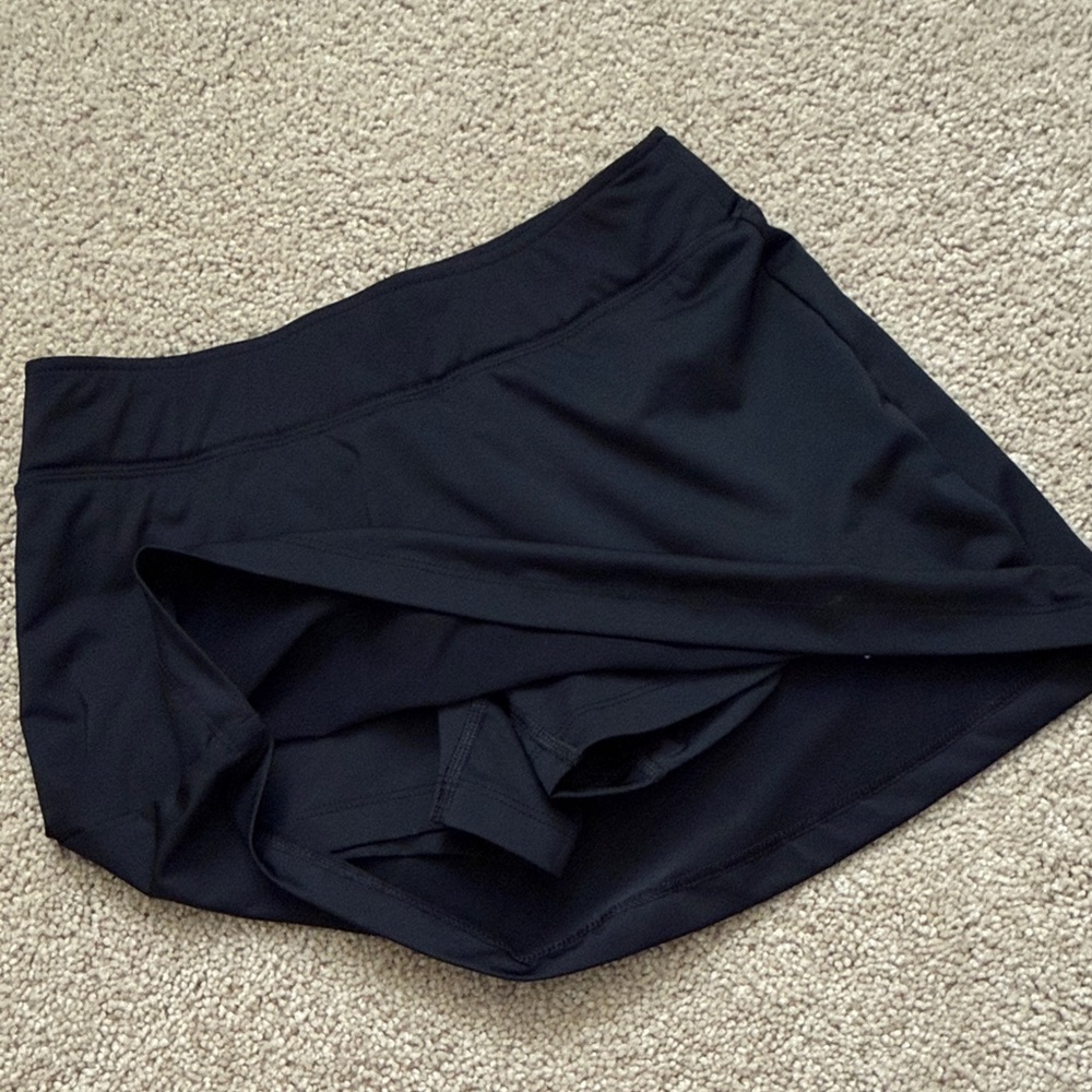 Prince Brand Girls Black Athletic Tennis Skirt Size Small 8-9 - Picture 3 of 3
